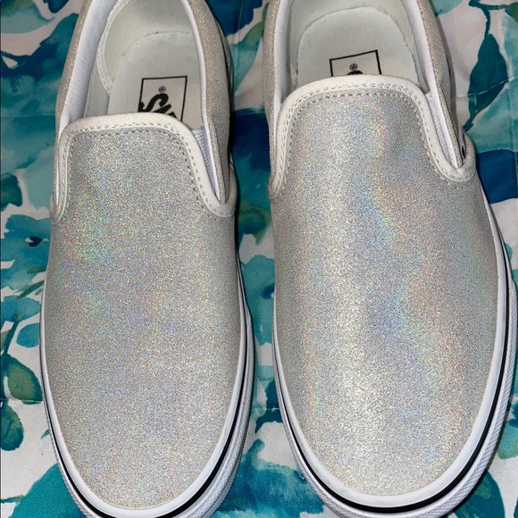 Metallic vans womens size 6 - Picture 3 of 3